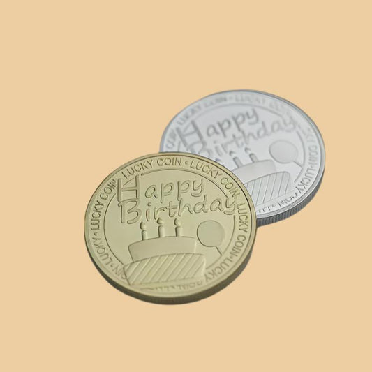 Happy Birthday Lucky Coin with Case